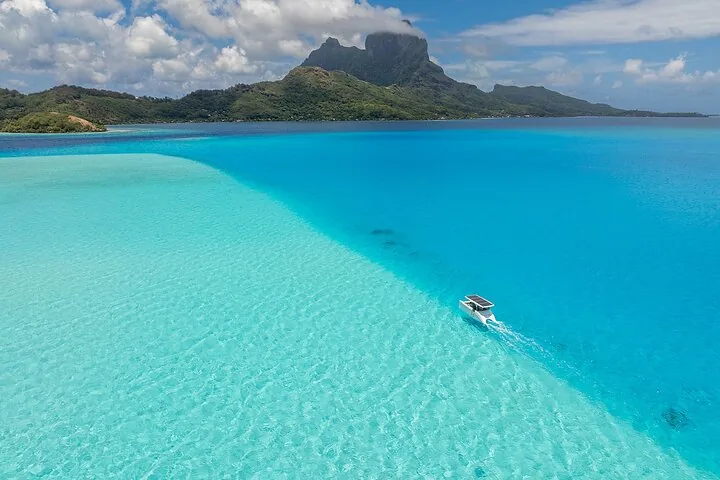 Private Solar Boat Snorkel Experience